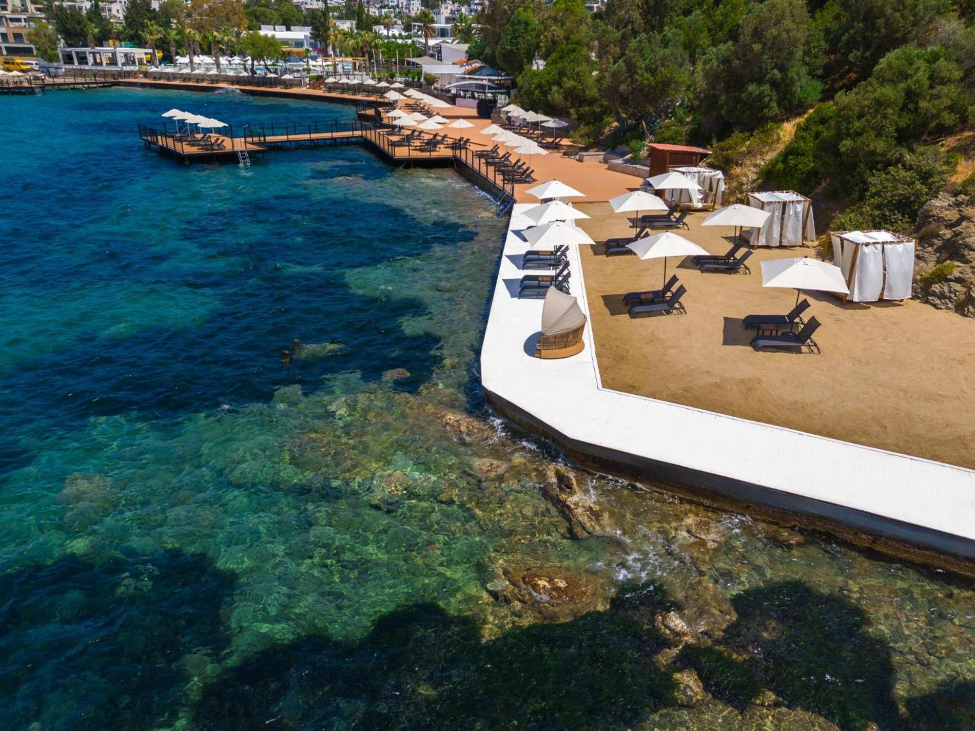 Labranda Tmt Bodrum Ngoại thất bức ảnh The beach of the hotel