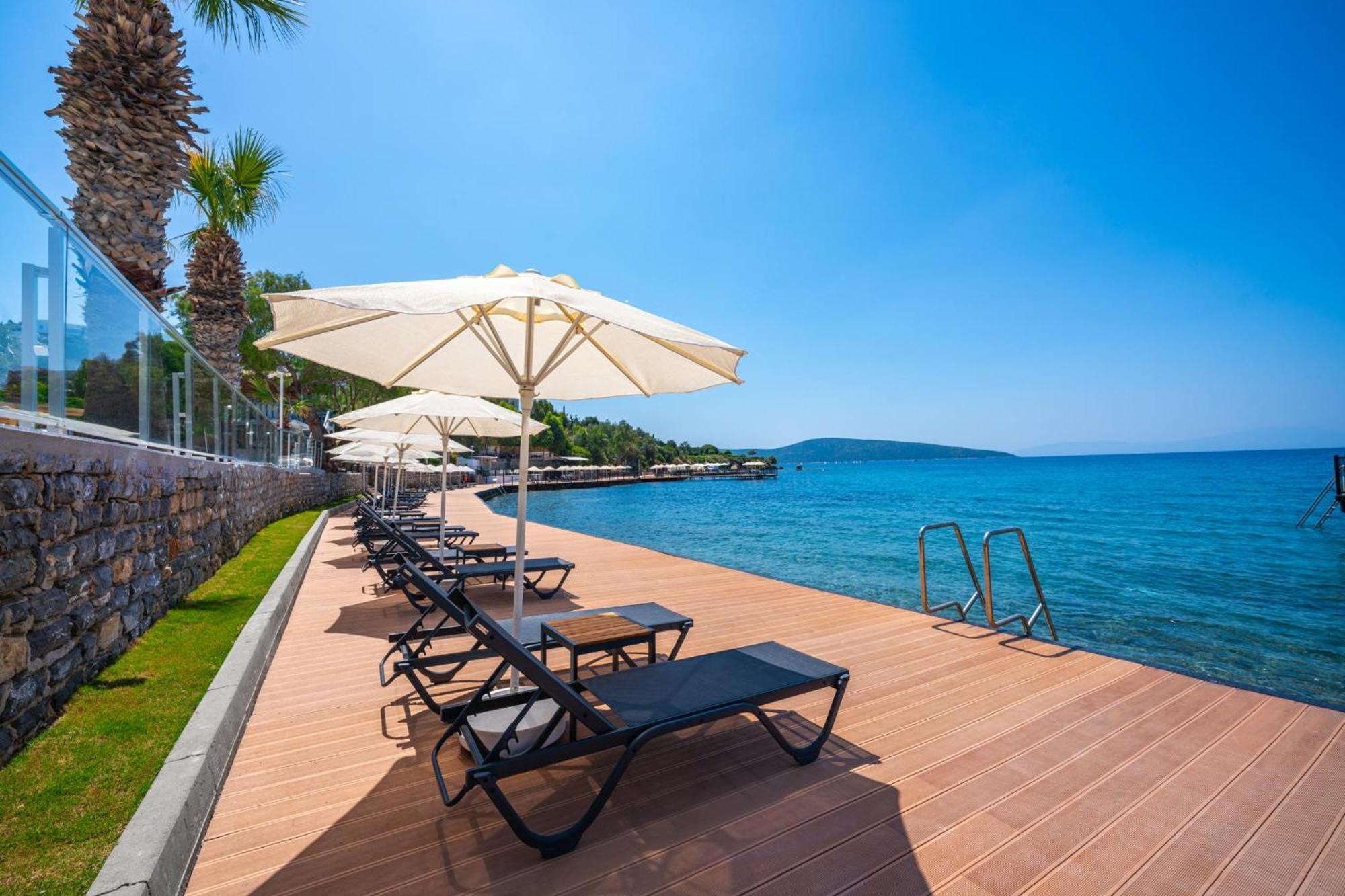 Labranda Tmt Bodrum Ngoại thất bức ảnh Beach at the hotel